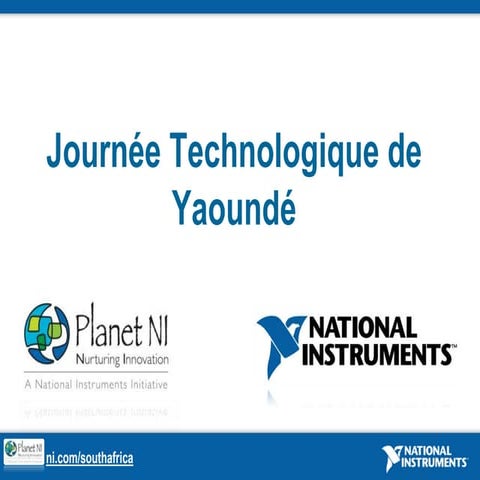 Introduction to NI, LabVIEW, ELVIS and Planet NI | PPTX