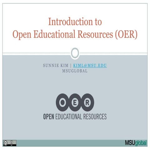 Intro To Oer