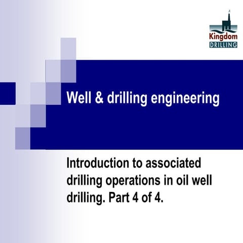 Intro to oil well drilling ops pt 4