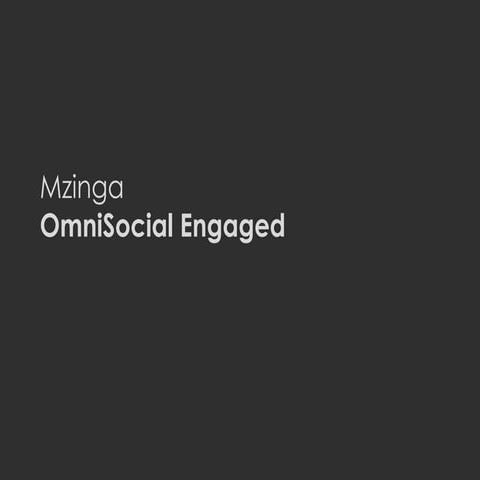 Introduction to Mzinga's OmniSocial Engaged