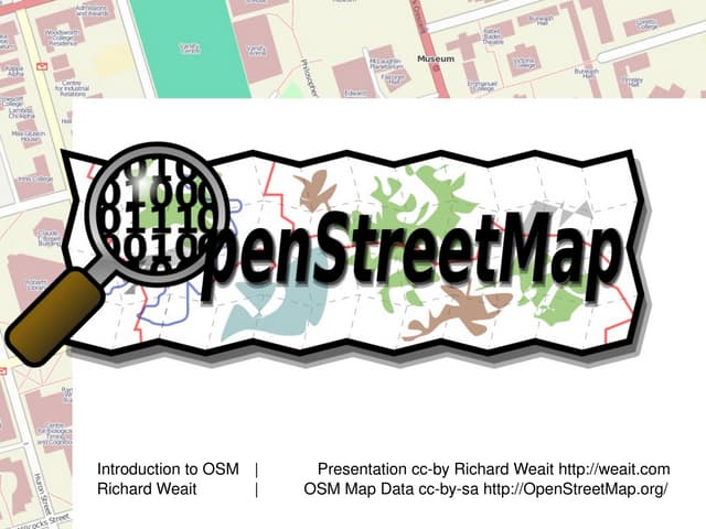 Introduction To OpenStreetMap Fosscon2010