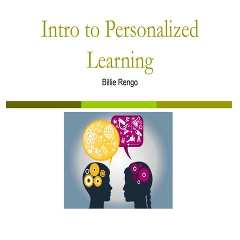 Intro to Personalized Learning