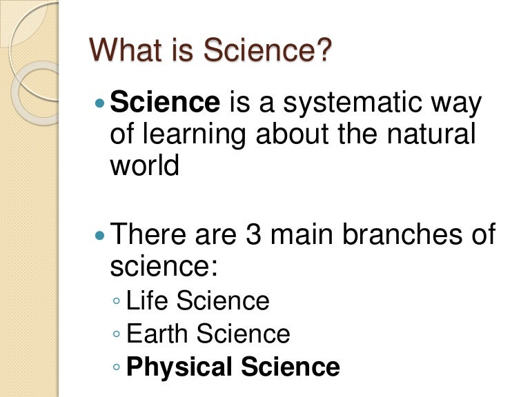 Intro to Physical Science (Grade 8: Class B ONLY)