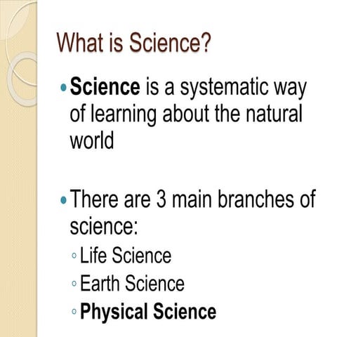 Intro to Physical Science (Grade 8: Class B ONLY)
