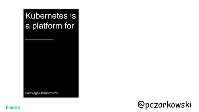 Using Spinnaker to Create a Development Workflow on Kubernetes - Paul Czarkowski