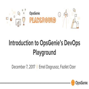 Welcome to the DevOps Playground