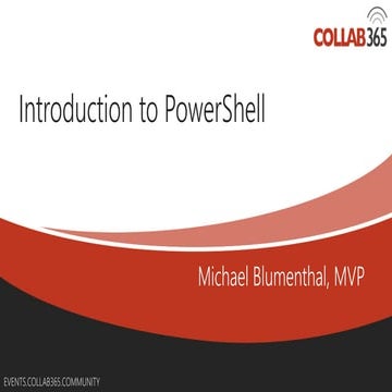 Introduction to PowerShell for Office 365 Global Tenant Admins