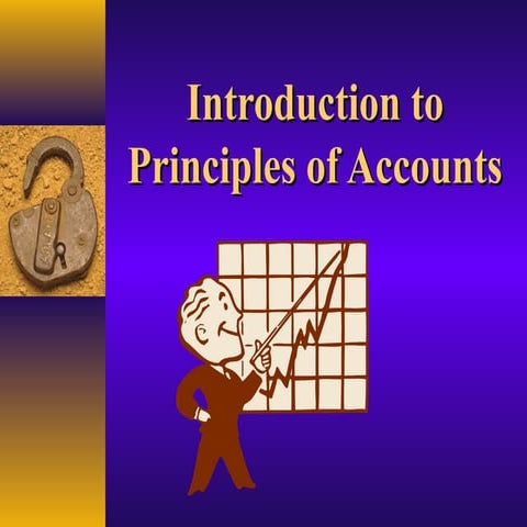 Intro to principles of accounts