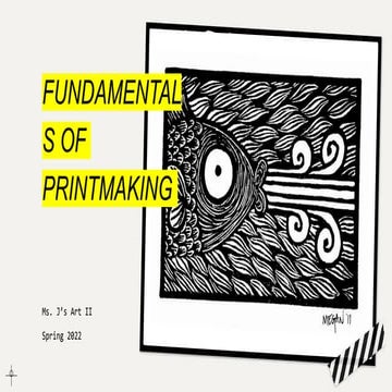 Intro to Printmaking
