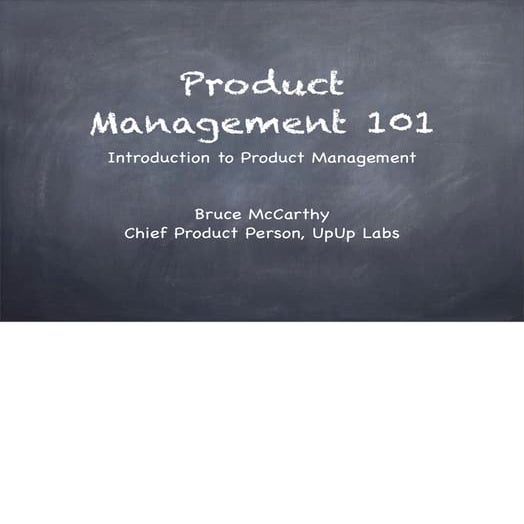 Product Management 101