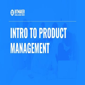 What is Product Management ?