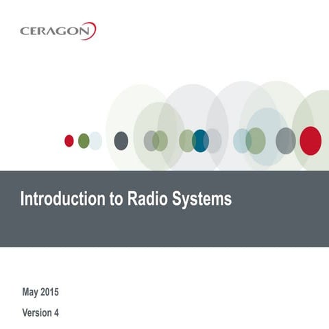Intro to Radio Systems. imagens e modelos