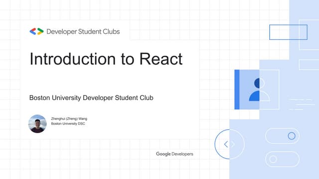 Intro to React