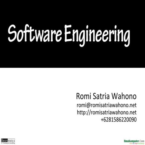 Intro to se | PDF