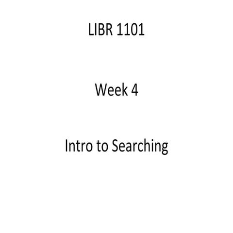 Intro to searching1