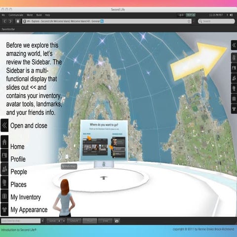 Intro to Second Life  Part 2 of 2