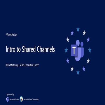 Intro to Shared Channels