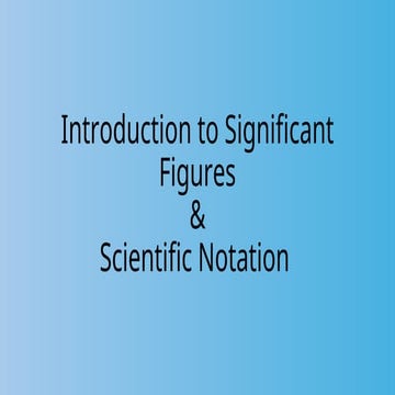 Introduction to Sinificant figures and how to perform operations using signif...