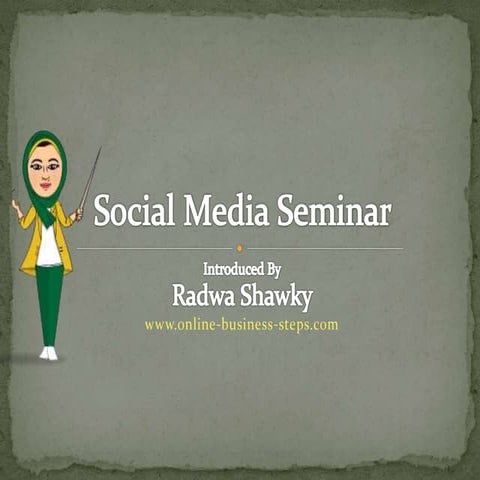 Intro to social media seminar