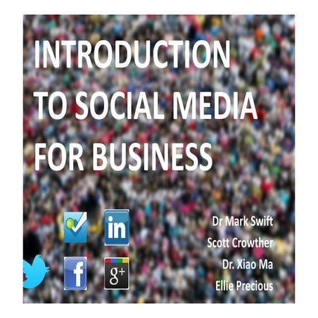 Introduction to Social Media - 141112