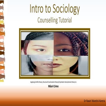 Intro to sociology Applying Conflict theory, Structural Functionalism theory ...