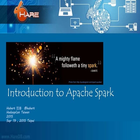 Introduction to Apache Spark | PPT