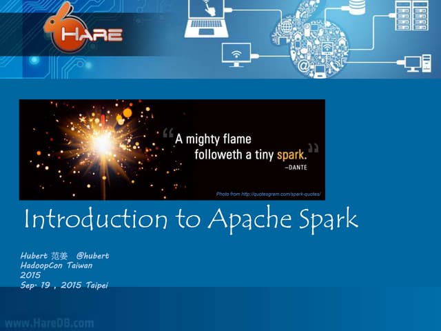 Introduction to Apache Spark 