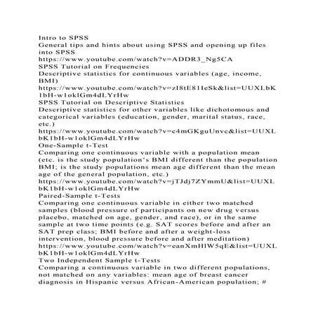 Intro to SPSSGeneral tips and hints about using SPSS and opening u.docx