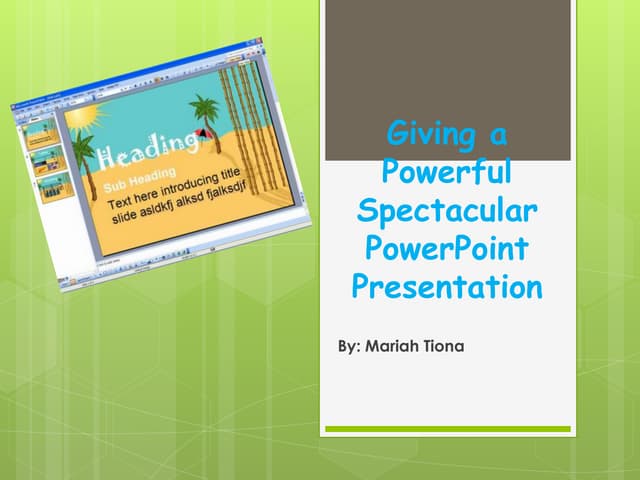Intro to technology powerpoint pres...