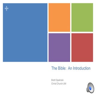 Pastor Brett's Introduction to Read...