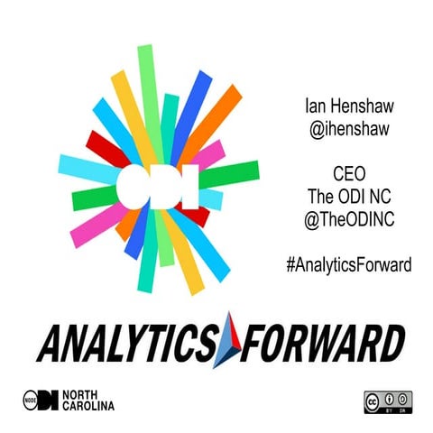 The Open Data Institute at AnalyticsForward on March 14, 2015