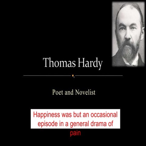 Introduction to Thomas Hardy