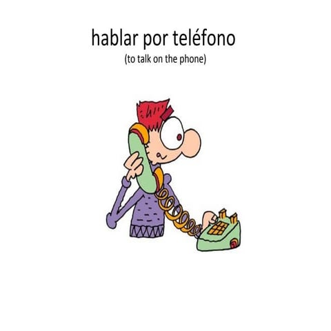 Intro to verb meanings (infinitives)