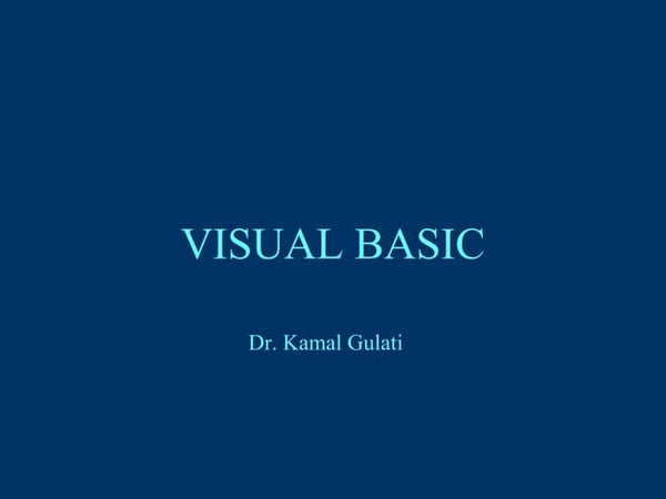 User define data type In Visual Basic