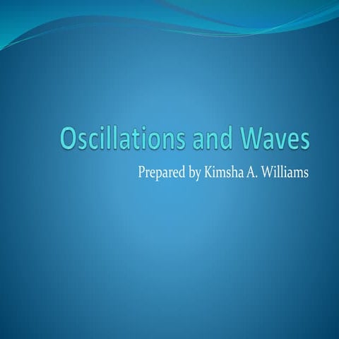 Intro to waves | PPTX