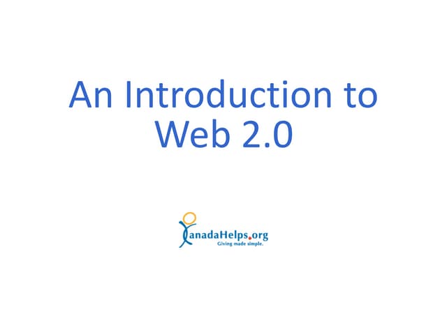 An Introduction to Web 2.0