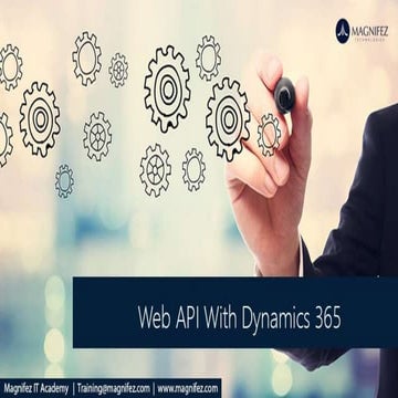 Intro to web api with dynamics 365