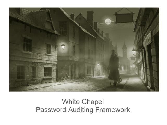 Intro to White Chapel