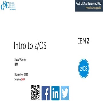 Introduction to z/OS