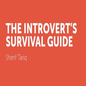 Capitalism for introverts (survival tips)