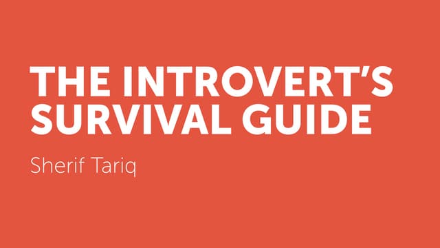 Capitalism for introverts (survival tips)
