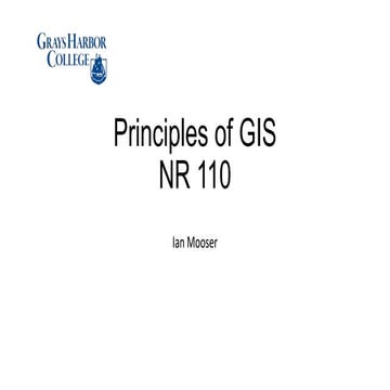 Intro & what is gis