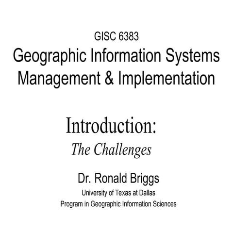 introx_Geographic Information Systems Management & Implementation.ppt