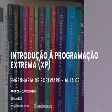 Introdução à Programação Extrema (Extreme Programming - XP)
