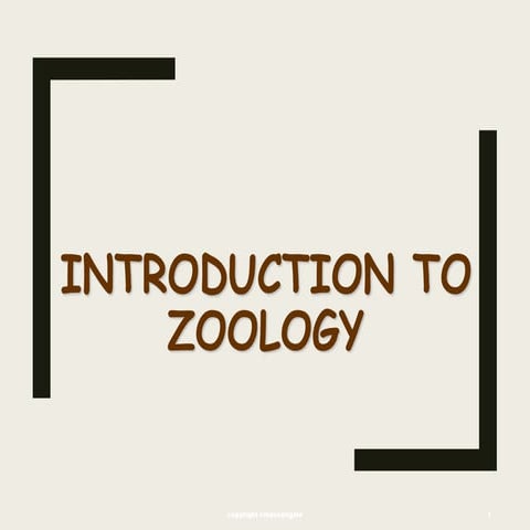 IntroZooNotes.ppt zoology ppt parasitology