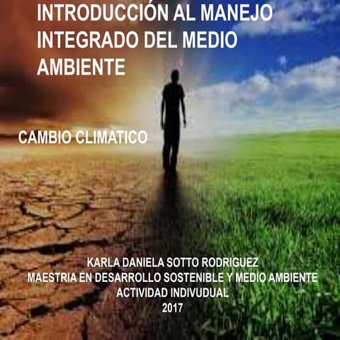 Intruduccion al manejo integrado del medio ambiente