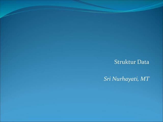 introductions struktur data dalam pengembangan