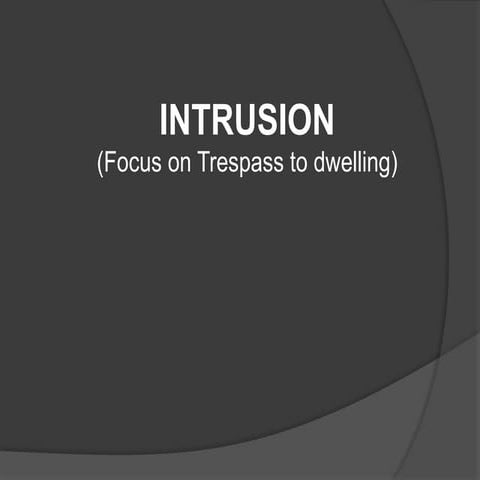 intrusion for security and safety (Trespassing).pptx