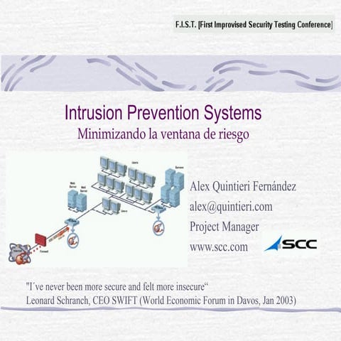 Intrusion Prevention Systems | PPT