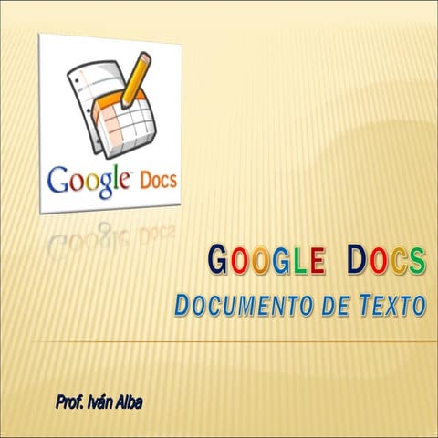 Int S4 Google Docs III